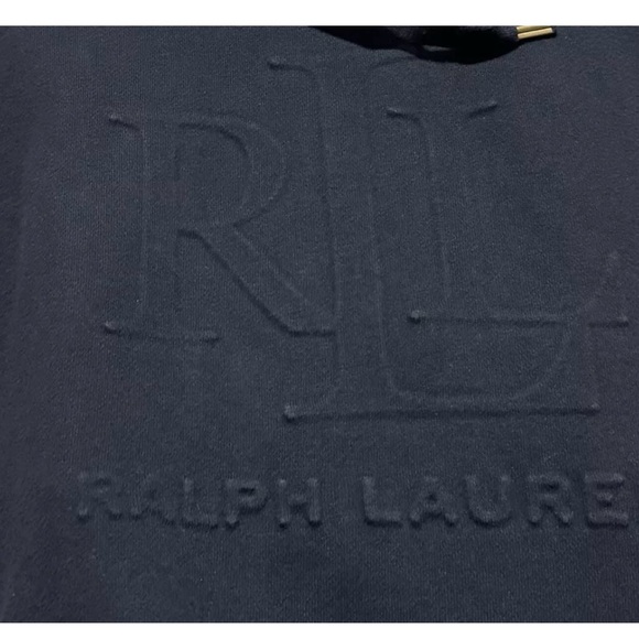 Ralph Lauren embossed hoodie size xl - Picture 6 of 8